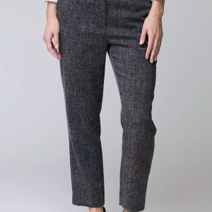 Pantalon à motif texturé