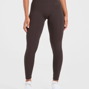 Staple Leggings - Coffee Brun
