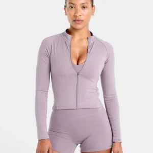 Staple Zip Jacket - Mauve Violet
