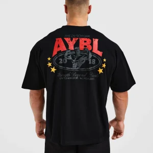 Wesley Vissers X Beyond Limits Oversized T Shirt - Noir/Charcoal