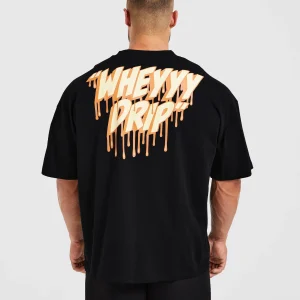 Wesley Vissers X Wheyyy Drip Oversized T Shirt - Noir
