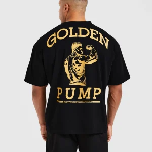 Wesley Vissers X Golden Pump Oversized T Shirt - Noir