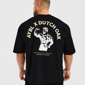 Wesley Vissers X Dutch Oak Oversized T Shirt - Noir/Blanc