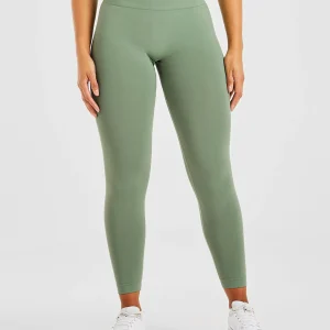Power Seamless Leggings - Olive