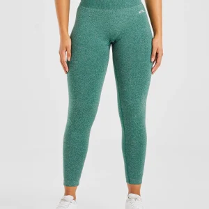 Empower Seamless Leggings - Forest Vert Marl