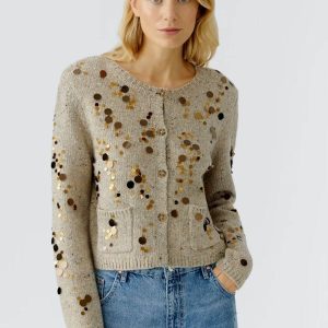 Cardigan en maille texturée