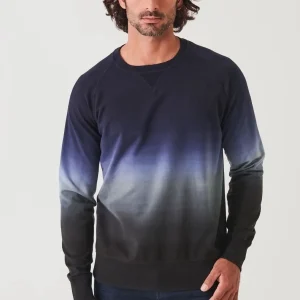 Col rond en coton dégradé