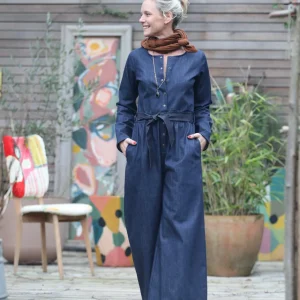 Combinaison Perla - jean bleu brut