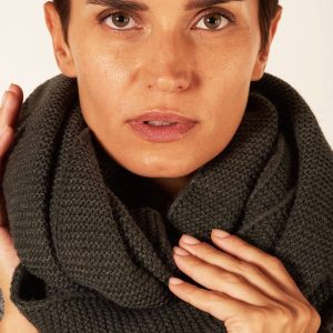 Foulard en tricot