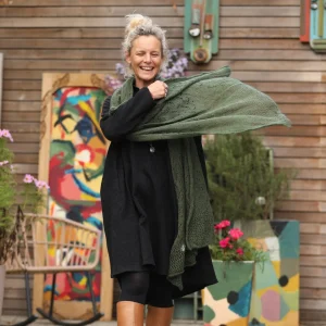 Écharpe Léonie kaki