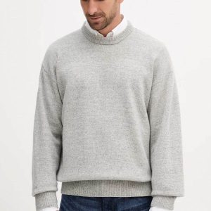 Chandail en laine vierge coupe "oversize"