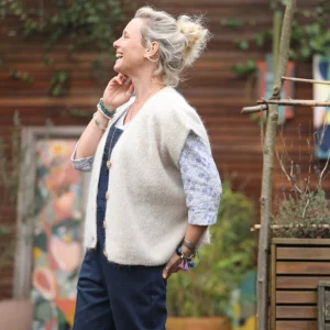 Gilet Benjamine ficelle