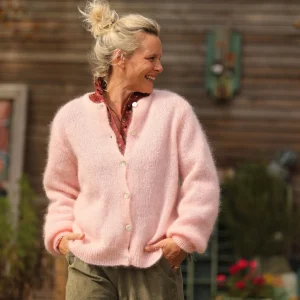 Gilet Sélène - Rose dragé