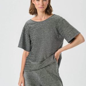 Haut scintillant à dos dégagé Verrona