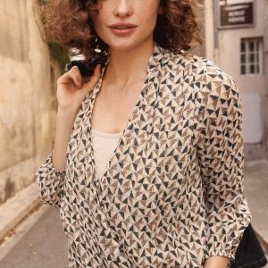 Blouse enveloppée