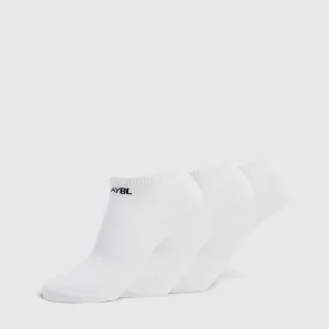 Everyday Trainer Socks (3 Pack) - Blanc