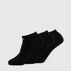 Everyday Trainer Socks (3 Pack) - Noir