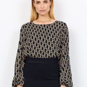 Blouse motif graphique