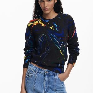 Chandail motif artistique